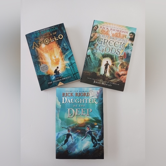 NWT Rick Riordan - Fantastic Three (3) Book Collection! 📚 - Picture 1 of 2